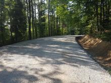 Budowa drogi leśnej "Walasówka" w leśnictwie Łętownia zakończona